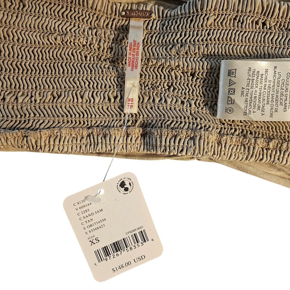 Free People Women’s tube top XS Summercore Boho Chic Festivalcore Cottage Core - Picture 3 of 8